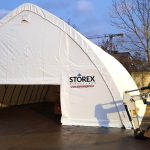 STOREX tent hangar ALASKA