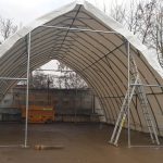 STOREX tent hangar ALASKA